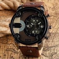 2024  Men's Big Dial Quartz Watch 50mm - Fashion Casual Watch for Men
