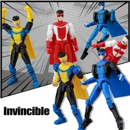 Lucky 13 Invincible Action Figure 3D Printed T13 Mark Grayson Move Jointed Model Toy for Kids Gifts