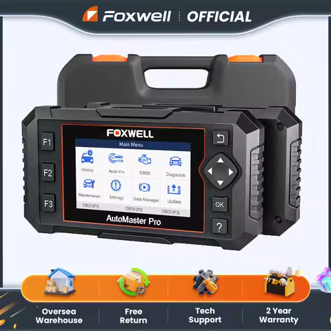 FOXWELL OBD2 Scanner NT624Elite Car Diagnostic Scanner All Systems Code Reader SAS/Oil/EPB 8 Reset O