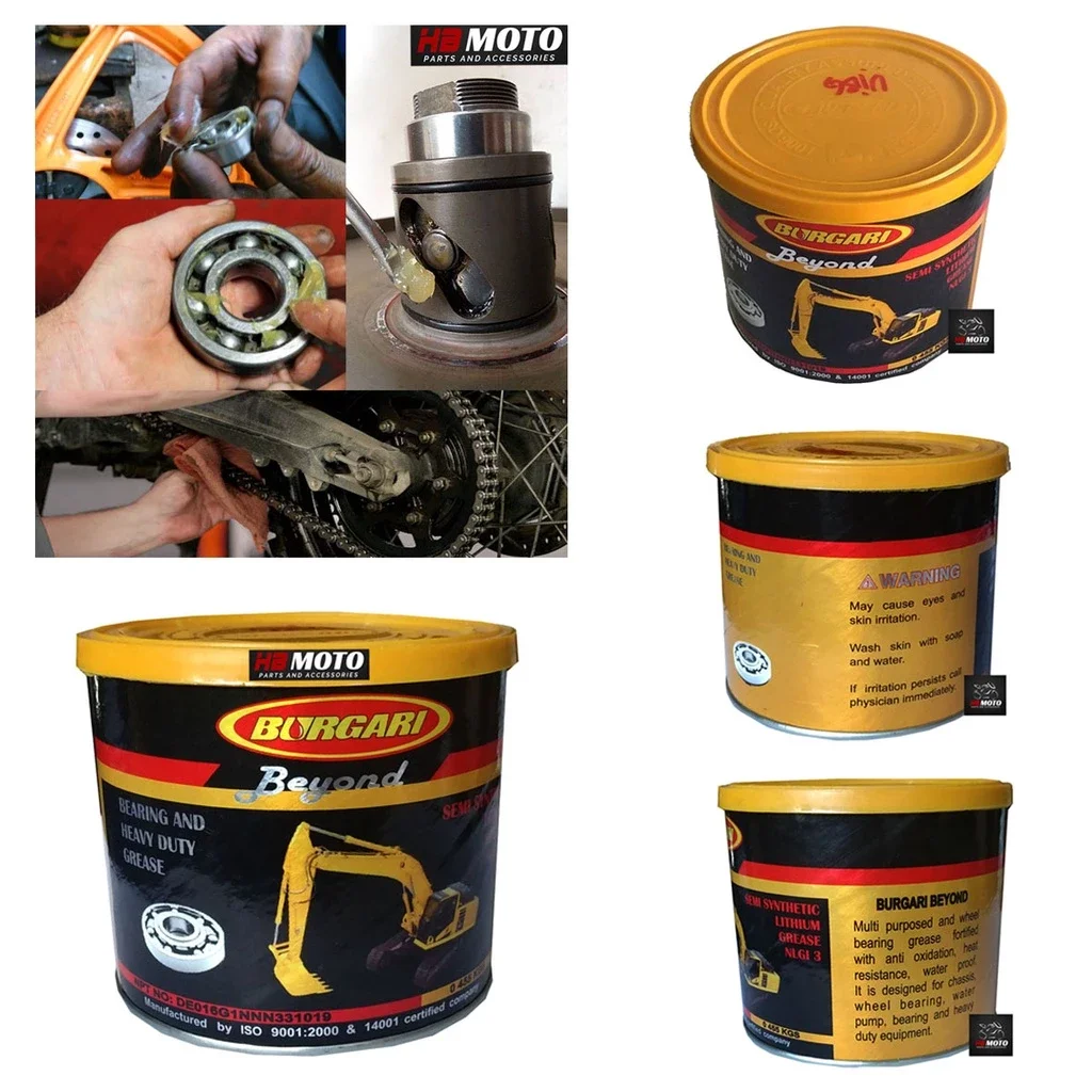 Minyak Gemuk Burgari Beyond Bearing & Heavy Duty Grease NLGI 3 210 Gram/ Minyak Gemuk NLGI 3 210Gram