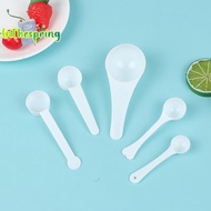 [spring-t] 10Pcs 1g 3g 5g 10g Measuring Plastic Scoop Measuring Spoons Milk Spoons new