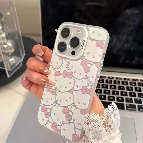Y2k Pink Hellos Kittys Phone Case For Xiaomi Redmi 15 15C 14C 13C 13 12 10 A1 A2 A3 A5 9T 9A K60 K40