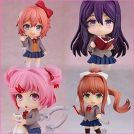HK2 Doki Doki Literature Club DDLC Monika Sayori Cute Face-Swappable Action Figure Desktop Ornament 