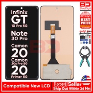 Compatible LCD For Infinix GT 10 Pro X6739 / Note 30 Pro 4G X678B Display Touch Screen Digitizer Rep