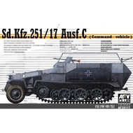 AFV Club 1/35 AF 35117 Sd.Kfz.251/17 Ausf.C (Command vehicle) Armored Model