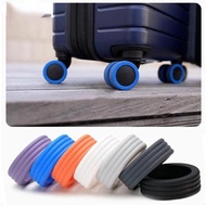 8Pcs Silicone Wheels Protector for Luggage Reduce Noise Travel Luggage Suitcase Wheels Cover Castor