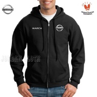 Hoodie Zipper Sweater Jaket Nissan March