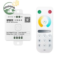 AND-SP637E SPI DC5-24v Dual Controller with Remote Control Support 2.4G Touch Remote Control