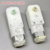 1PCS DC 1.5V-3.7V 1:220 Carbon brush 130 Dual axis Gear Motor Slow speed 32RPM Robot Intelligent Veh