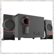 Computer Speakers Wooden 2.1 Multimedia Subwoofer Bluetooth Audio USB Laptop Speakers Bluetooth +3.5