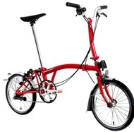 全新Brompton M6L 亞洲復刻版火箭紅 Rocket Red