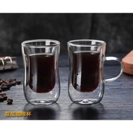Espresso Glass 2 Layer Coffee Mugs Cup 100ml Grade A