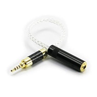 2.5mm Trrs Balanced Male to 3.5mm Stereo Female Audio Connector Adapter Cable Compatible with Astell