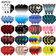 Ainna -60PCS Dart Flights Multiple Dart Fear Leaves Wings Tail Dart Accessories