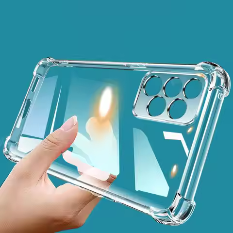 A M 53 33 23 52 Airbag Shockproof Transparent Case For Samsung Galaxy A53 A52 A33 A73 A23 A13 A22 M2