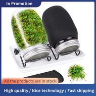 Seed Sprouting Jar Kit Sprout Maker Parts Sprout Maker with 2 Wide Mouth  Jars Bean Sprouts Growing 