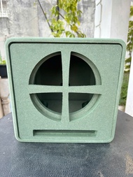 Thùng sub hơi bass 20 KT 31x31x29 dáng bo tròn. thông hơi thiết kế đặc biệt Tặng kèm trạm loa