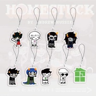 Cute Acrylic Homestuck Mobile Phone Charms Dave Strider John Egbert Karkat