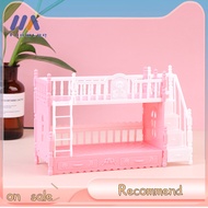 LuoMeng Doll Toy European Furniture Style Bunk Bed Double Bunk Bed Girl Birthday Toy new