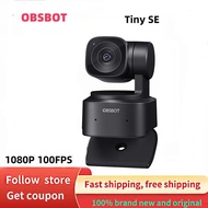 OBSBOT Tiny SE AI-Powered Full HD PTZ Webcam AI Tracking with Auto Zoom 1/2.8" CMOS & High Resolutio