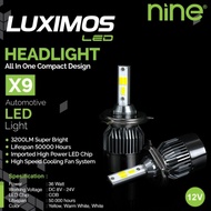 RECOMMENDATIONS!. Bulb LED H4 Hi Low LUXIMOS X9 by 9Nine/9 Nine (3 Colors)