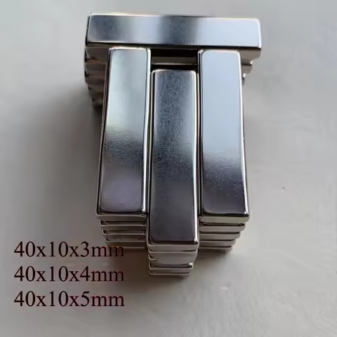 N52 40x10x3 40x10x4 40x10x5 magnets Aimant Search Fridge Generator Factory Customised Diy Motor Gene