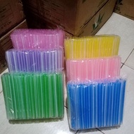(WHOLESALE 1 BALL CONTENTS 20 PACKS) 6mm 8mm 12 mm Pointed BOBA Plastic Straws 6mm 8mm Bubble Straws