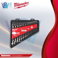 MILWAUKEE MAX BITE 15PCS COMBINATION WRENCH SET 8 -22mm (4932-4642-58) Premium Chrome Alloy Steel Sp
