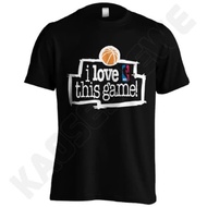 I LOVE THIS GAME T-SHIRT - 01 - BLACK SIZES S-XXL