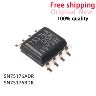 (10piece)100% New 75176A 75176B SN75176A SN75176B SN75176ADR SN75176BDR sop-8