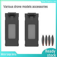 Aksesori dron K6/YT130/XT606/S136 /E88 /S1S/E88 MAX/XT105/S8S/A16/H107 /S119 baling-baling bateri dr