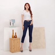 Jeans JumboWanita 7/9 Women's Skinny Jeans DJ Size 27-34 7983