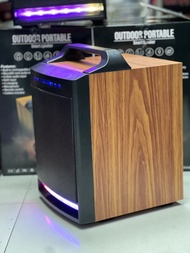 ลำโพง บลูทูธ ZQS8170 ดอกลำโพง8นิ้ว ฟรีไมค์ลอยแบบชาร์จ+รีโมท ตัวใหญ่ เสียงดี รองรับ AUX TF USB เสียบไ