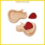 TAK Guitar Pick Storage Box Portable Guitar Pick Box Holder with Guitar Pick