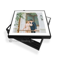 Photo Print + Premium Minimalist Fiber Block Frame 20x20cm 30x20cm Block Frame