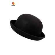 Black Women Vintage Cute Trendy Bowler Derby Hat Cloche Fashion