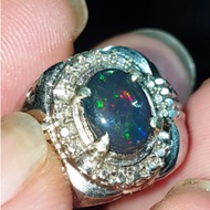 batu kalimaya black opal solid asli banten jarong ajib