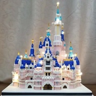 Ready Stock Hot-selling, Compatible with Lego Mini Particles Disney Castle Building Blocks Girl Series Building Assembling Toys Garden Val