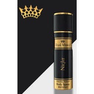 ROYAL MIRAGE BEST BODY SPRAY 200ML SPORT,NIGHT,CLUB77,LAVENDER