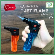Pemetik Api Dapur Serbaguna Gas Jet Flame Lighter BBQ Refillable Gas Lighter Multipurpose Lighter To