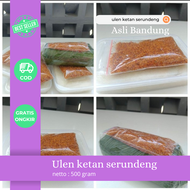 ulen ketan putih uli ketan putih asli khas bandung ketan jadah serundeng mateng 500 gram