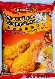 Bestari Pedas Campuran Tepung Goreng Rangup Serbaguna 1kg 多用途香脆炸粉 Multipurpose Crispy Frying Flour M