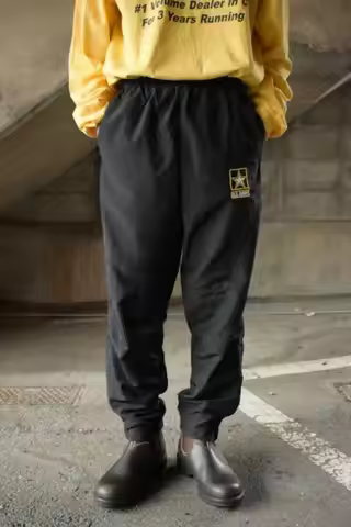 US Military APFU Pants Army Gold PT Physical Fitness Pants PT Running Unisex Training Wind Uniform N