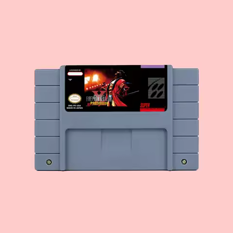 Super Fire Pro Wrestling X Premium RPG Game Cartridge With Save Function For SNES 16bit NTSC USA PAL