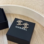 chanel 24A螺旋耳針耳環