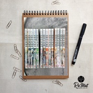 Combo Notebook Below Arakawa Bridge 1-15 clst full postcard