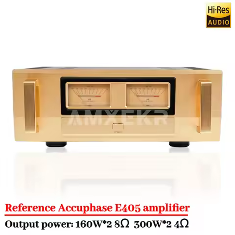 1:1 Replica Accuphase E-405 Class A and B 300W High-power Amplifier Home Hifi Fever-grade Pure Power