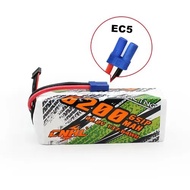 Customize 6S 22.2V CNHL 6200MAH 90C LIPO BATTERY  for SpeedRun Car With EC5 Plug