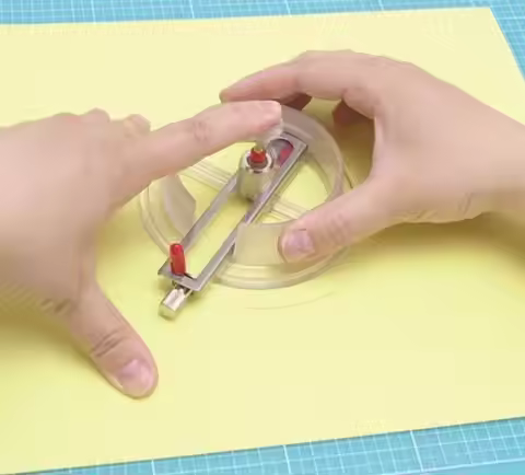 Sewing tools Circle cutter special scissor paper cutter office supplies 1.8cm to 17cm diameter circl