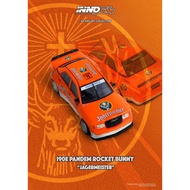 Inno64 1/64 PANDEM ROCKET BUNNY 190E JAGERMEISTER IN64-190EP-JGMT Diecast Scale Model